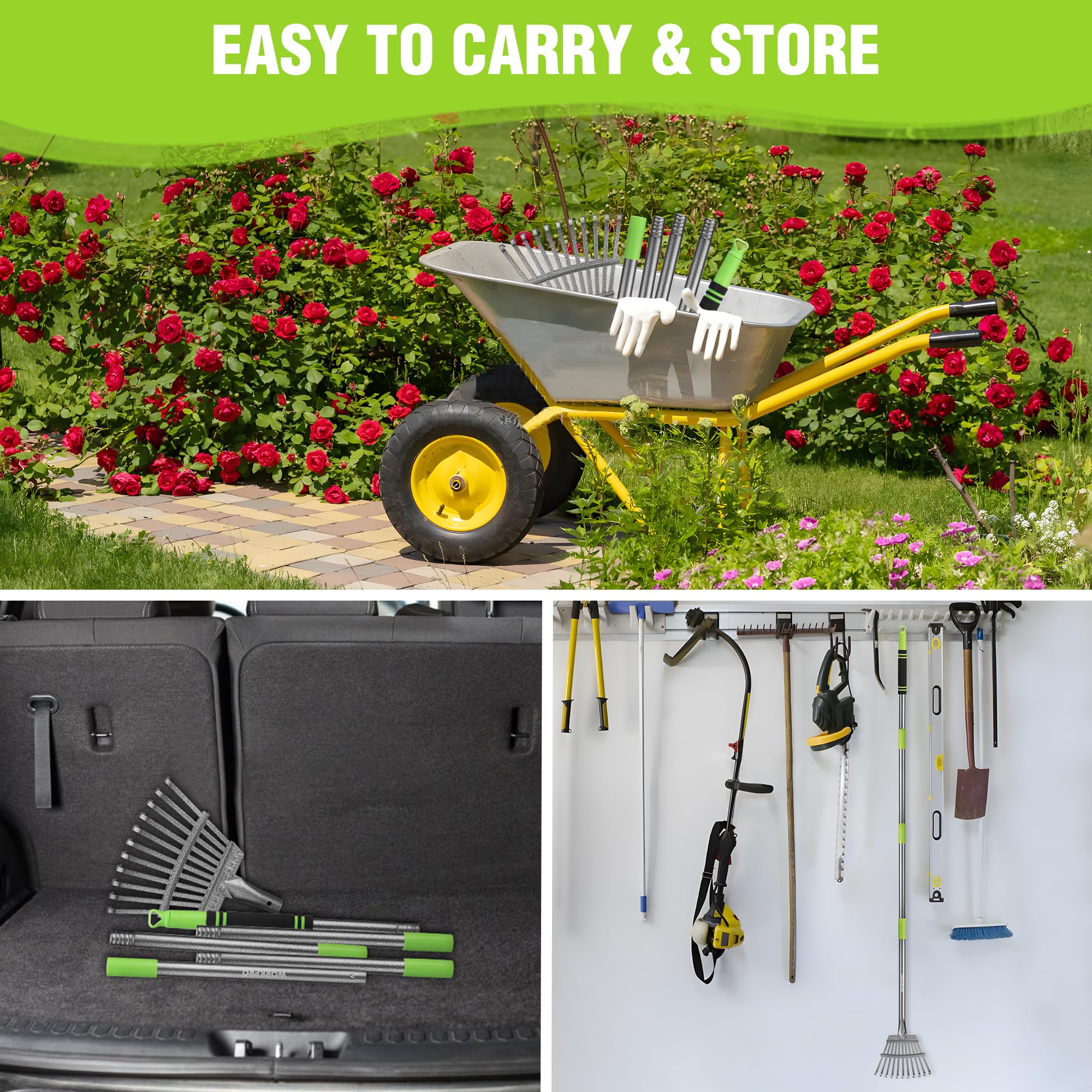 WORKPRO multi-purpose yard cleanup ready for leaves, grass, and debris