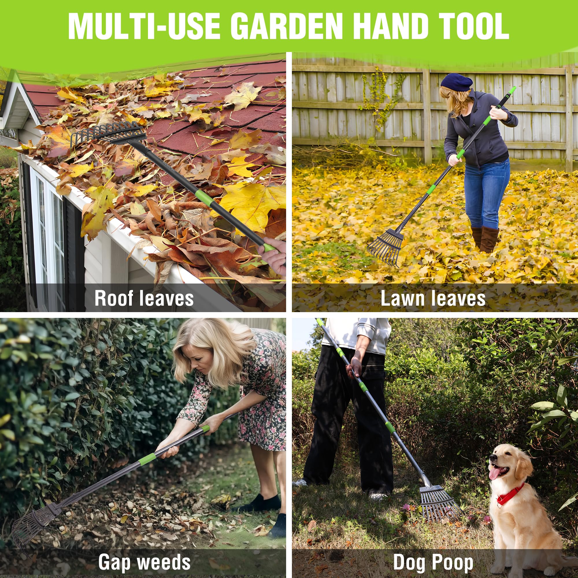 WORKPRO narrow-bed access for precise edge work around shrubs