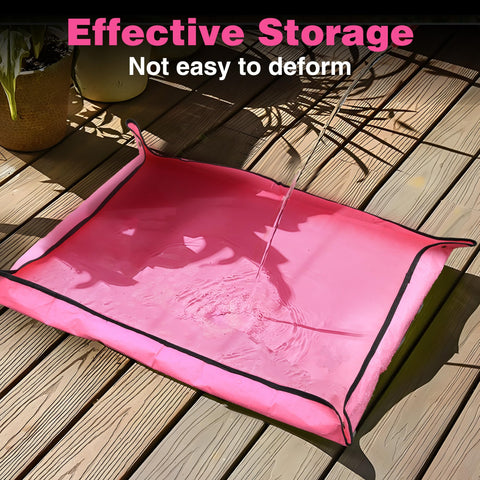 WORKPRO Repotting Mat foldable storage for compact organization