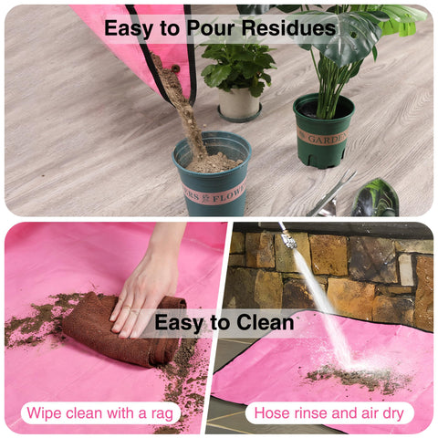 WORKPRO Repotting Mat transplanting workspace for seedlings