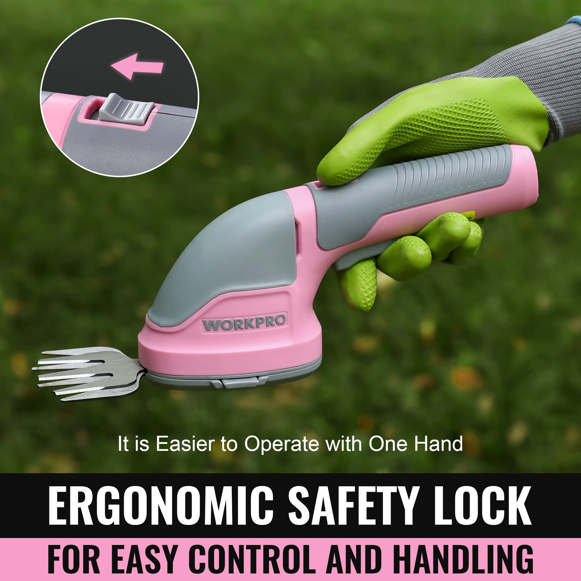 WORKPRO 65Mn steel blades deliver clean, long lasting cuts