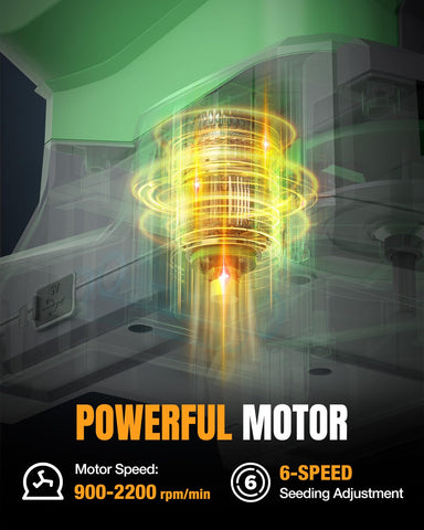 WORKPRO USB charging cable included with the battery-powered spreader.