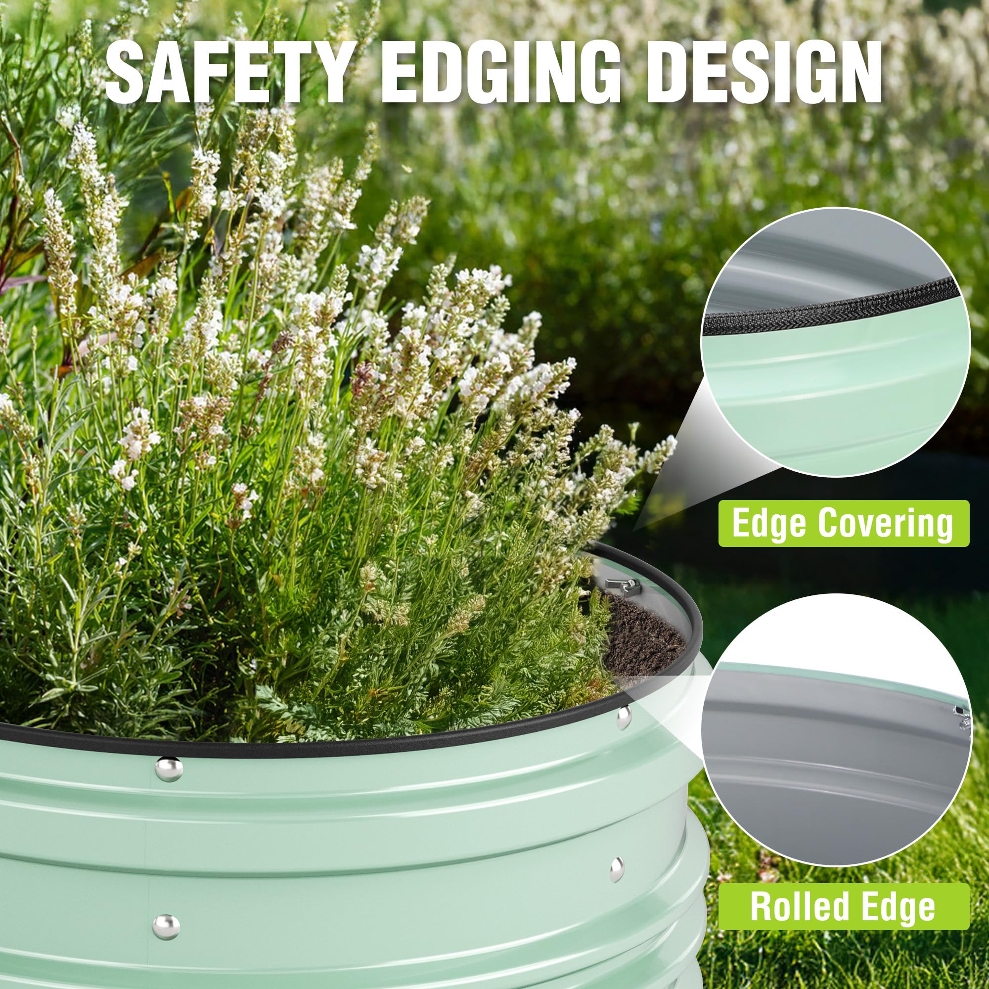 WORKPRO versatile outdoor garden suitable for backyards, patios, balconies, and urban spaces.