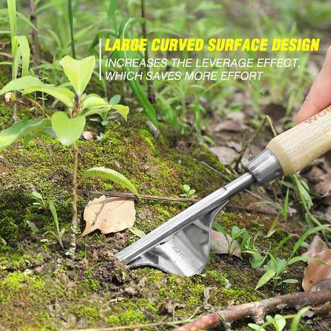 WORKPRO weeder and transplant trowel designed for efficient soil work