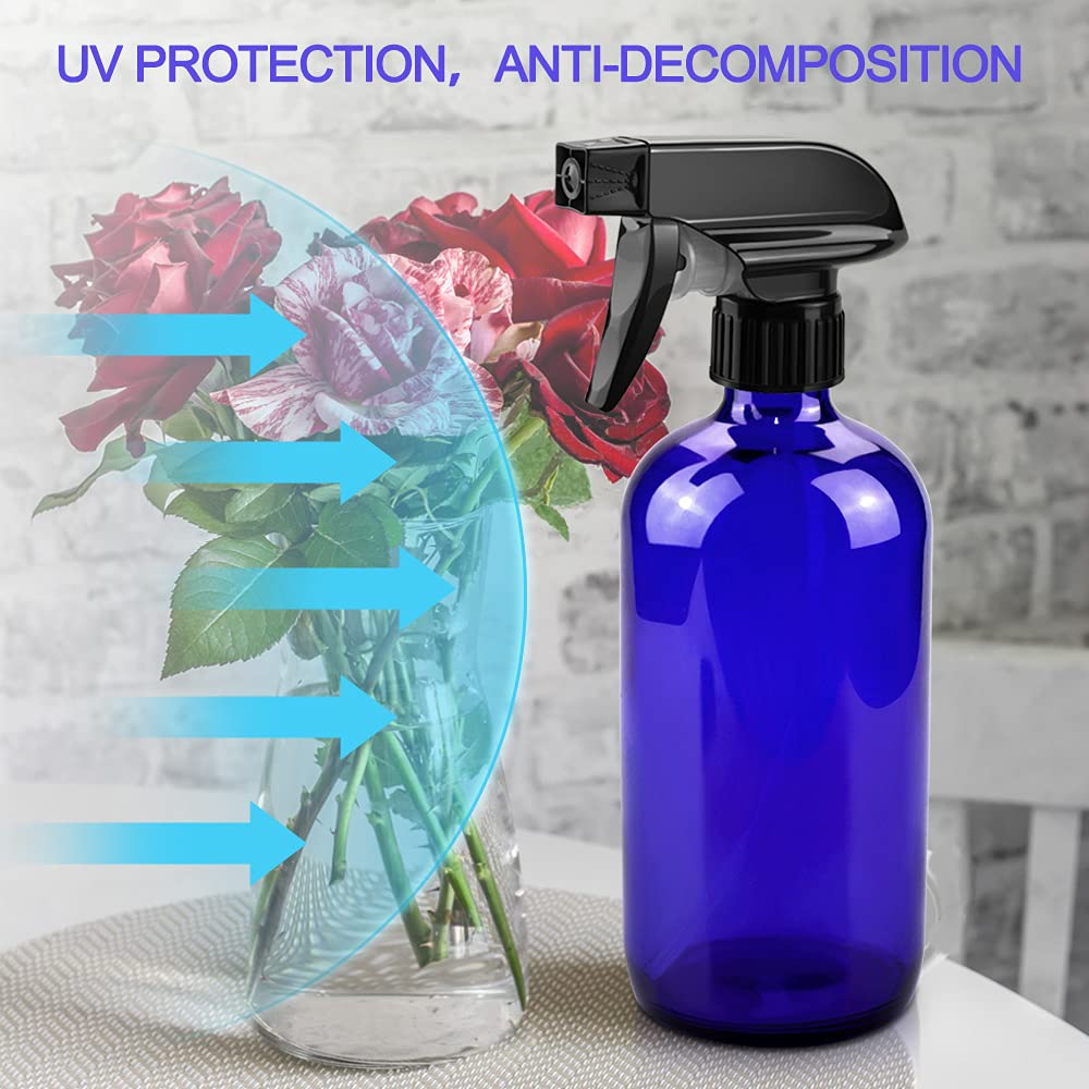 Worldgsb 2oz glass spray bottle set perfect for on-the-go spritzes