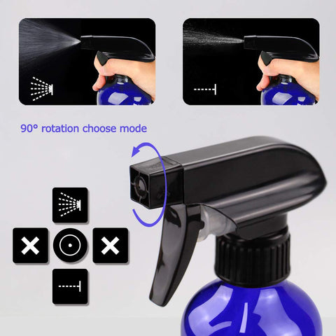Worldgsb 4oz glass spray bottle set designed for travel and easy refills