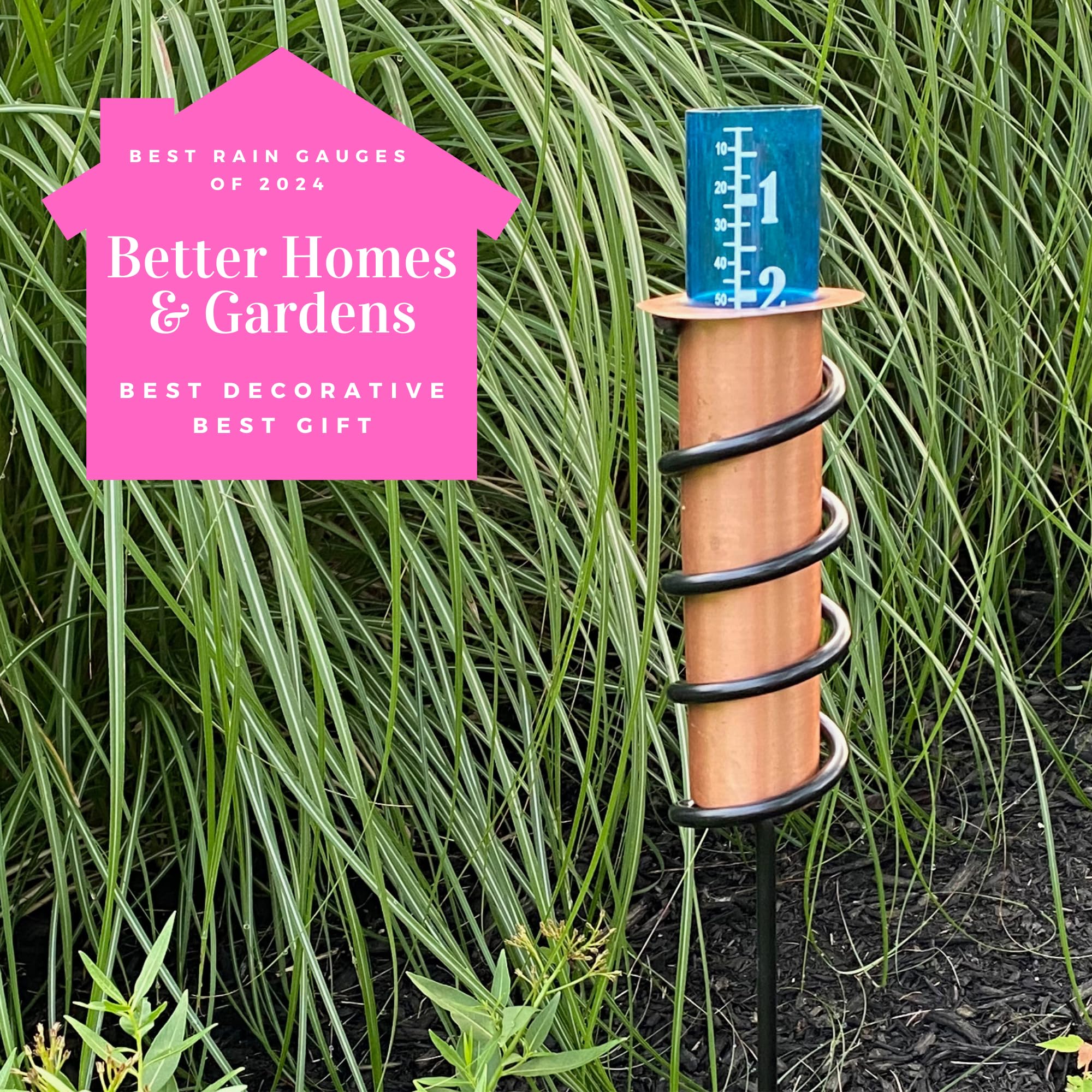 Worlds Coolest Rain Gauge shatterproof tube for reliable performance.