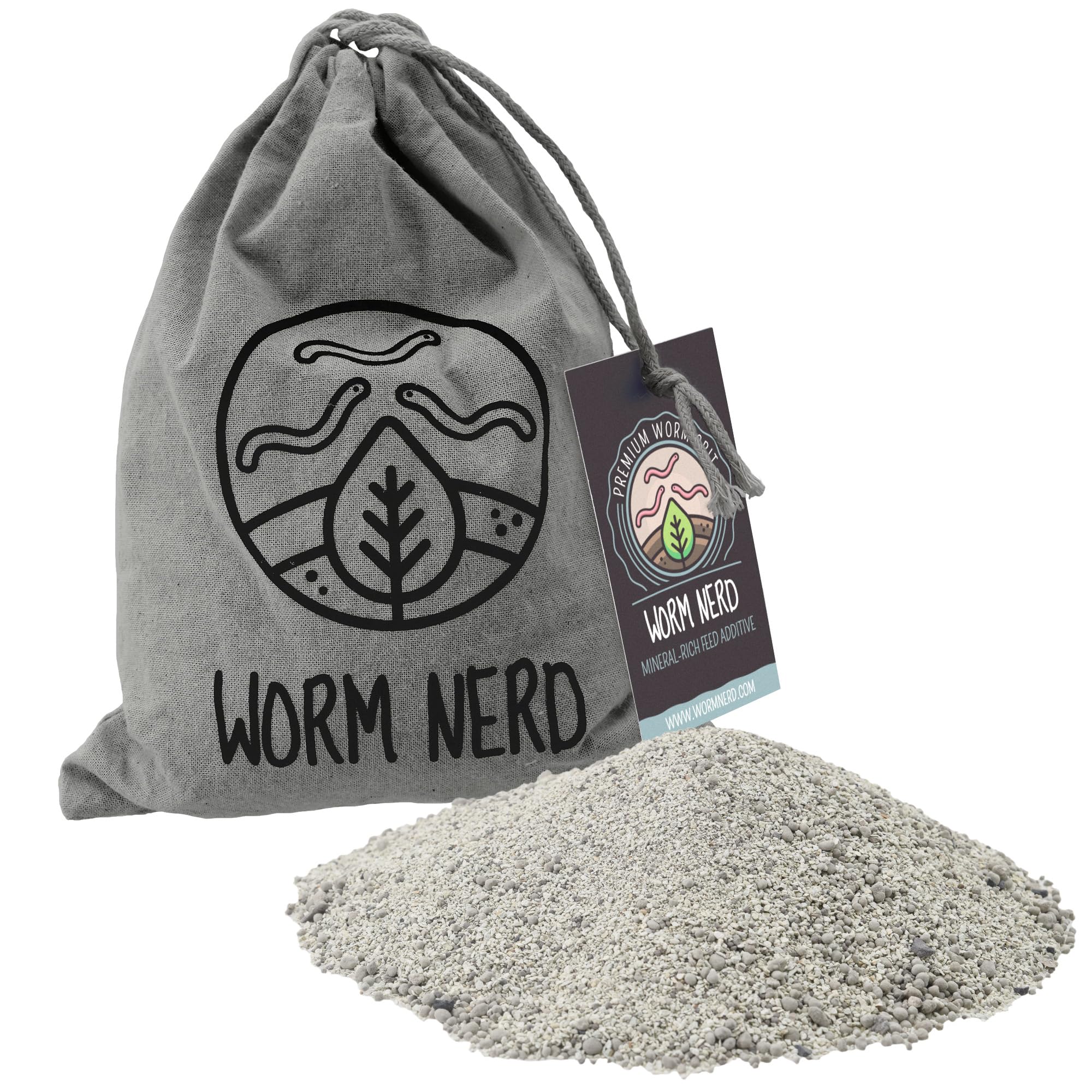 Worm Nerd Arcadia Worm Grit dry pellets aid worm digestion in the bin