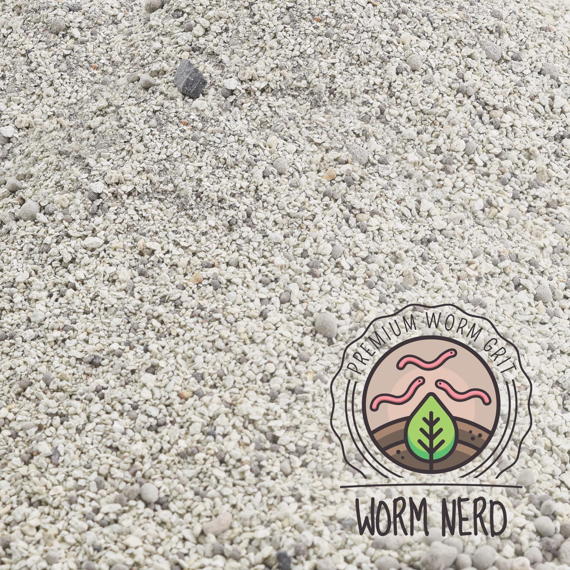 Worm Nerd Arcadia Worm Grit in a thriving vermicompost setup for sustainability