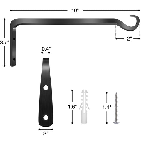 Worth Garden installation kit, close-up image, easy mounting with included screws