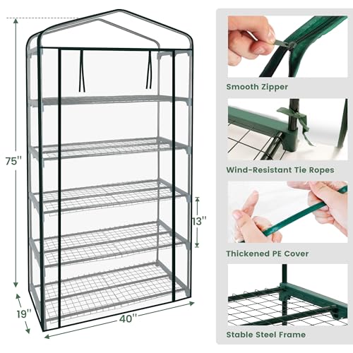 Worth Garden foldable-design stows away compactly after use.