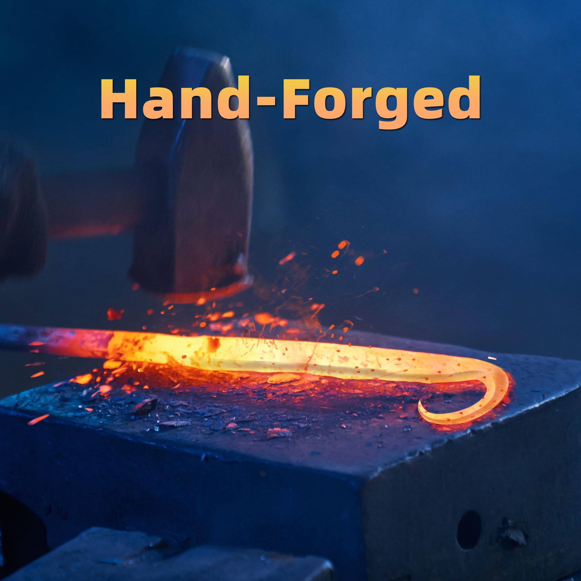 Worth Garden hand-forged iron bracket close-up highlighting durable craftsmanship.
