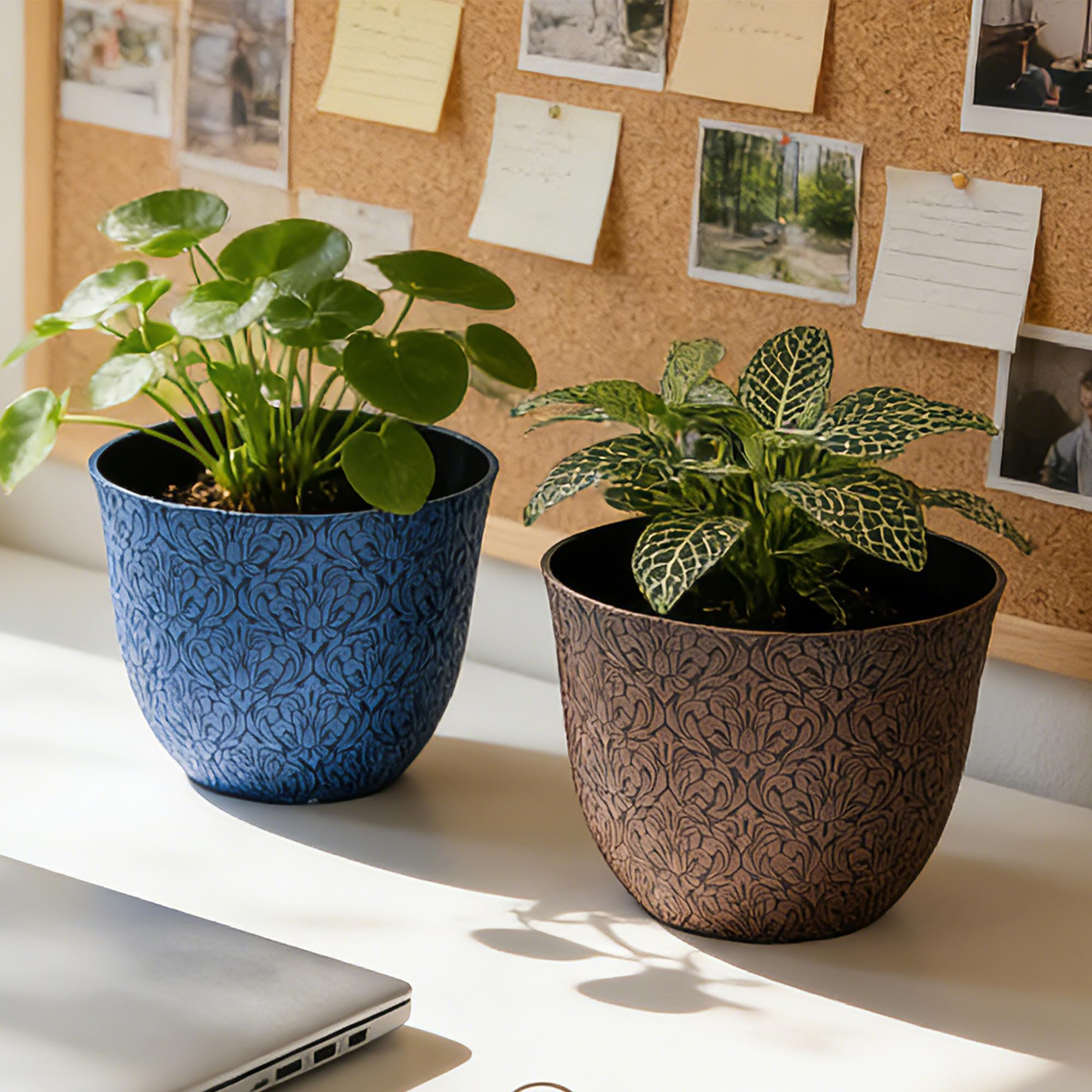 Worth Garden decorative pots enhance Christmas and year-round home decor.