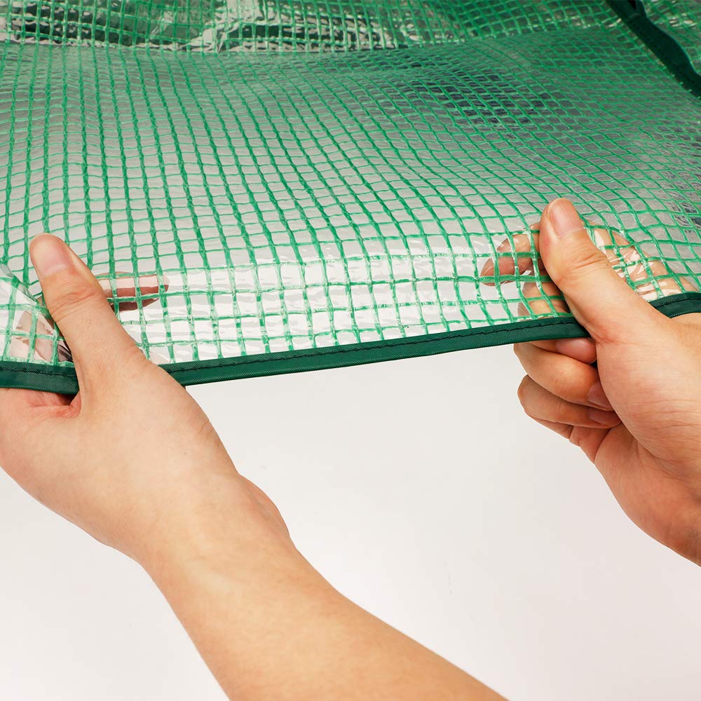 Worth Garden PE replacement cover fits 27 x 19 x 75 in greenhouse