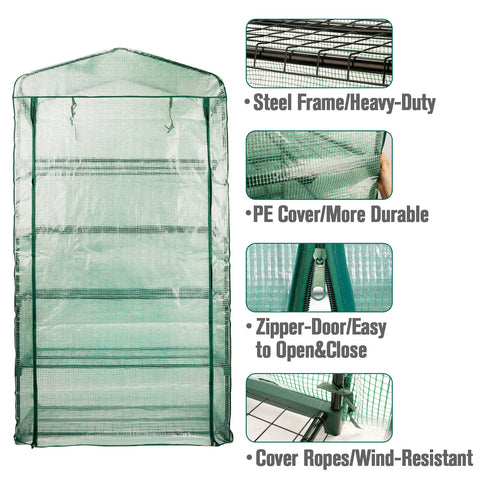 Worth Garden steel frame providing durable support for year-round gardening