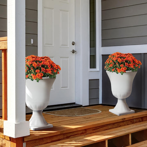 Worth Garden urn planter indoor outdoor versatility for any setting.