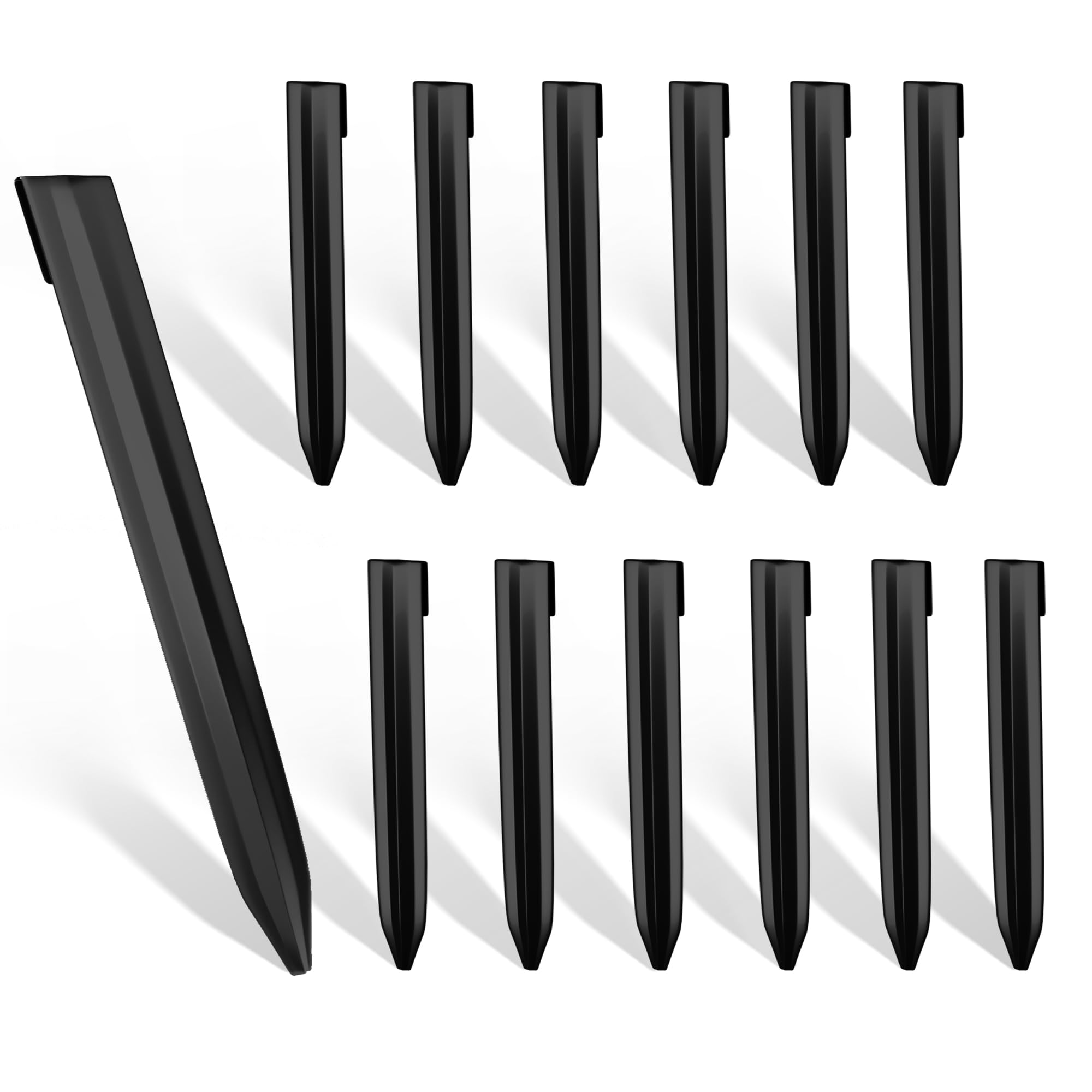 Worth Landscape Edging Stakes curved top design for stable borders