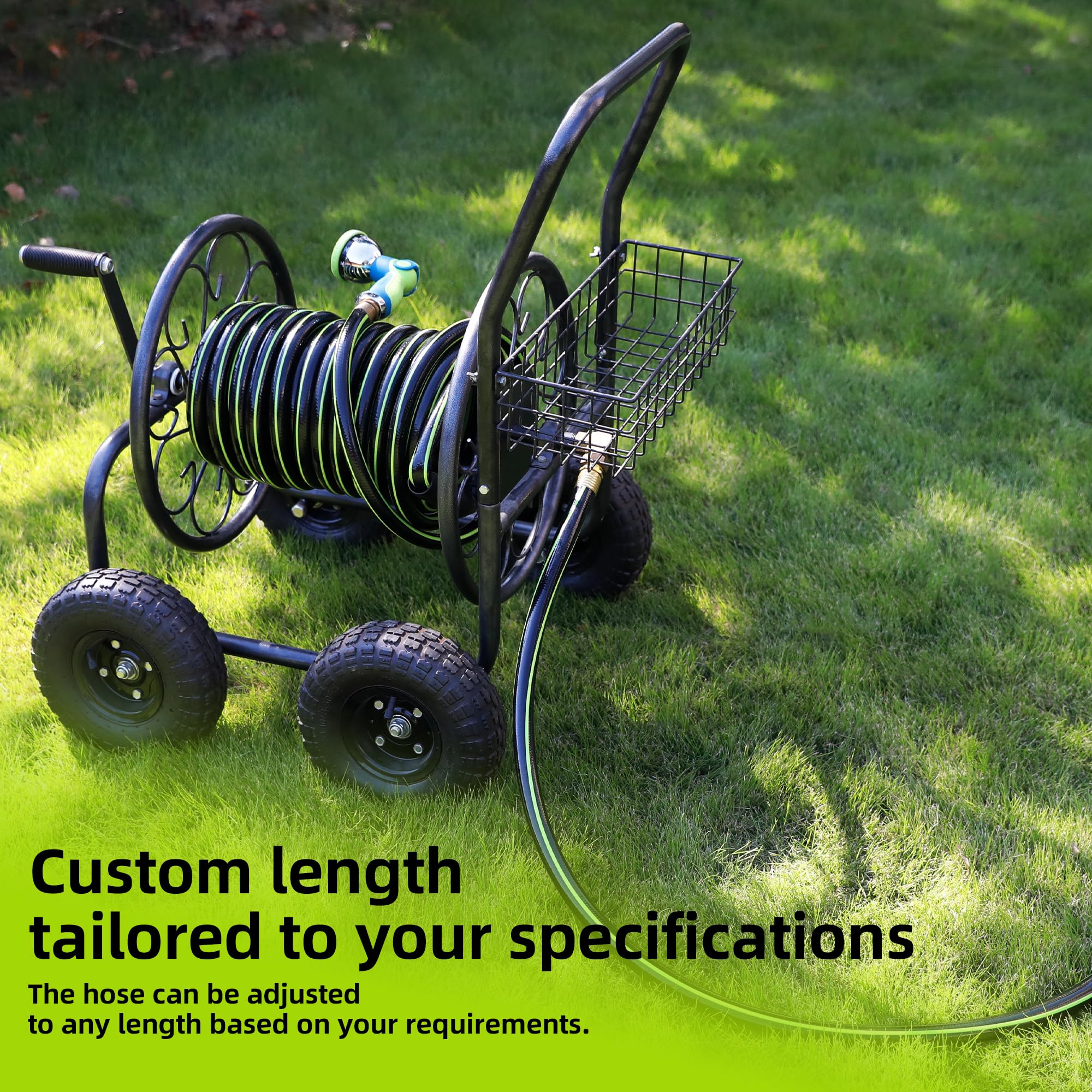 Worth Leader leakproof swivel fittings ensure secure connections to spigots and nozzles.