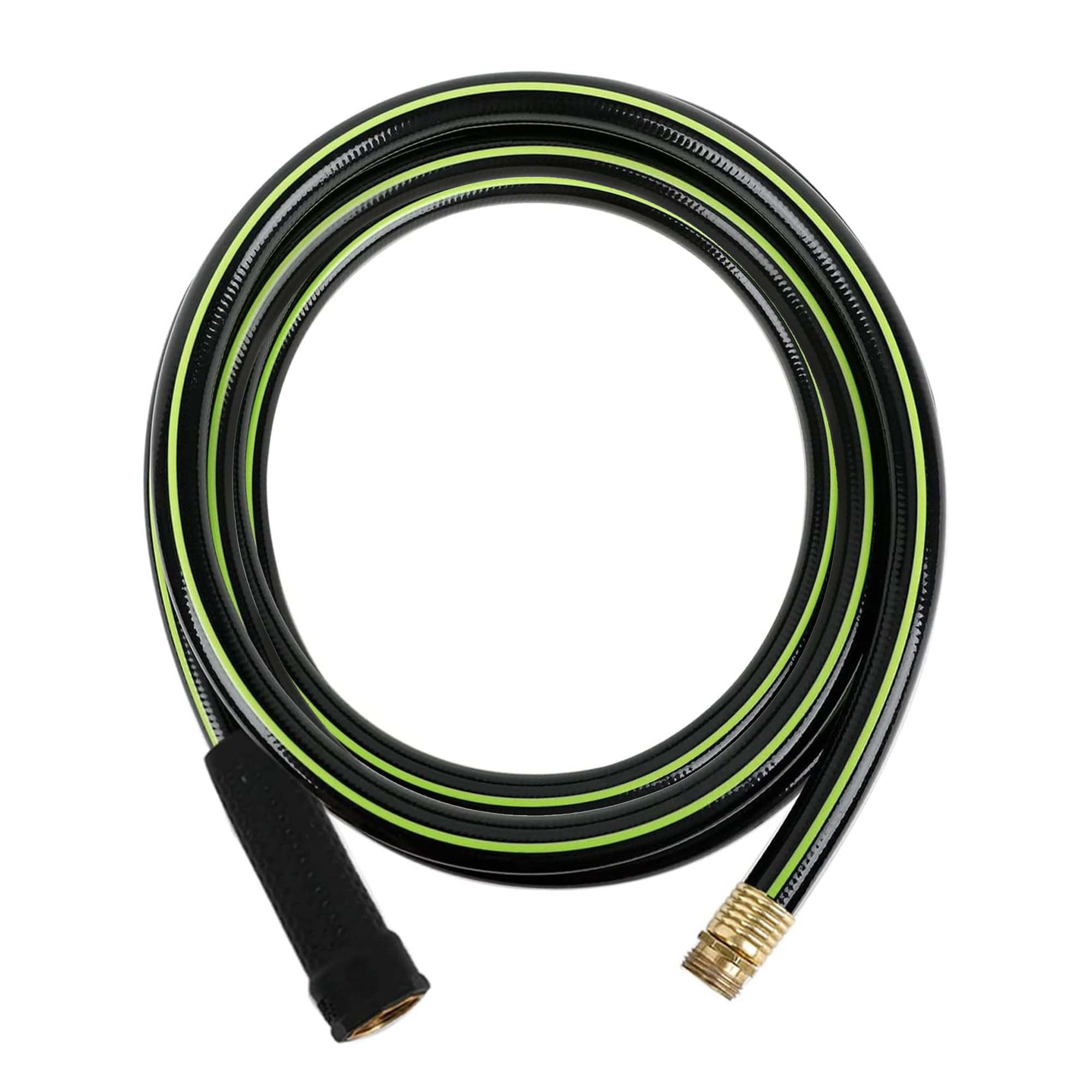 Worth Leader short garden hose 10 ft ready for reliable lawn watering and cleanup