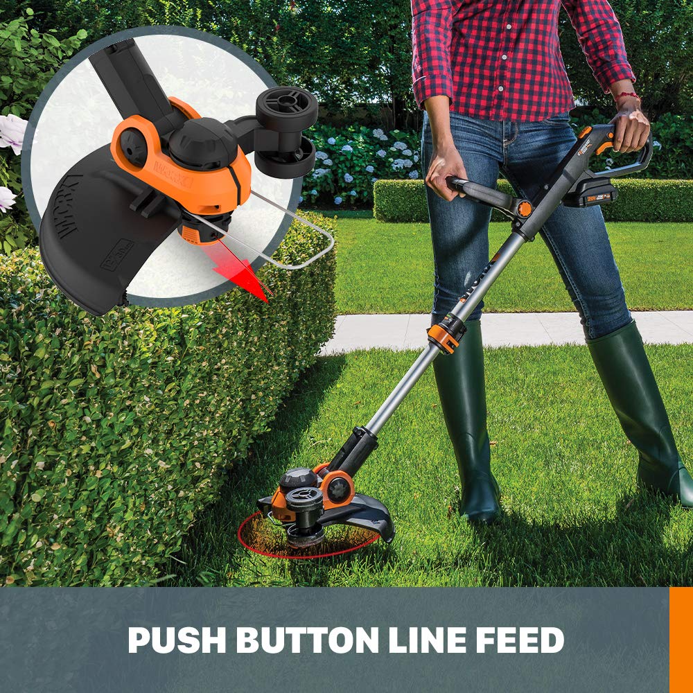 WORX 2 in 1 tool switches quickly without tools.
