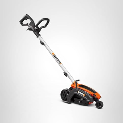 WORX lawn edger easy maintenance and blade replacement after use.