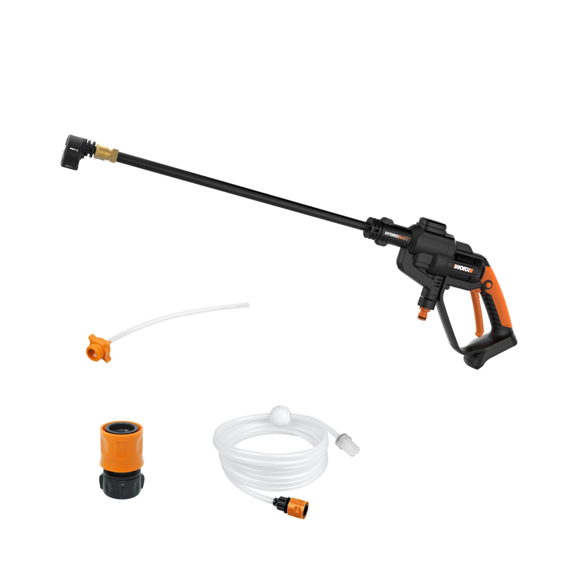 WORX Hydroshot 320 psi portable power cleaner for quick outdoor cleaning.