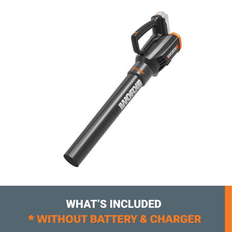 WORX lightweight 3.5 lb bare tool designed for comfortable one-handed use