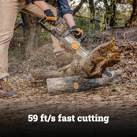 Close-up of WORX Nitro brushless motor for longer life and consistent power