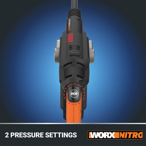 WORX Nitro Hydroshot 20 ft draw hose enables water from any source