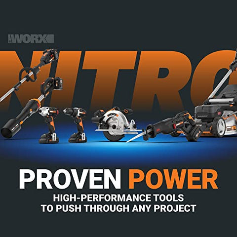 WORX Nitro Hydroshot Power Share battery powers over 140 tools