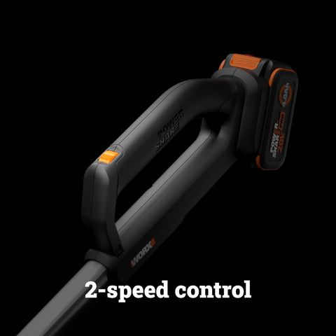 WORX Nitro lightweight 3.8 lb design enables one-handed operation