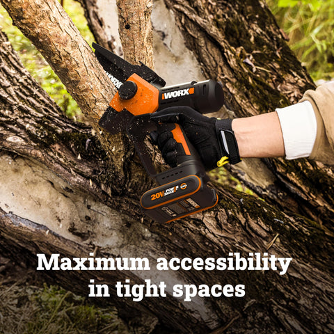 WORX PowerShare battery powers the kit