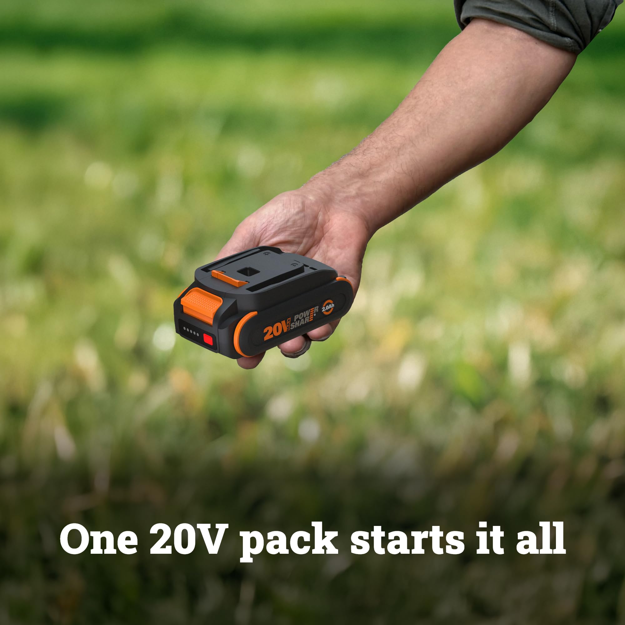 WORX pruning kit ready for tight spaces