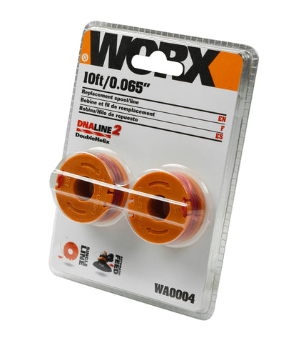 WORX 2-pack spools fit 20V/32V trimmers for durable edging