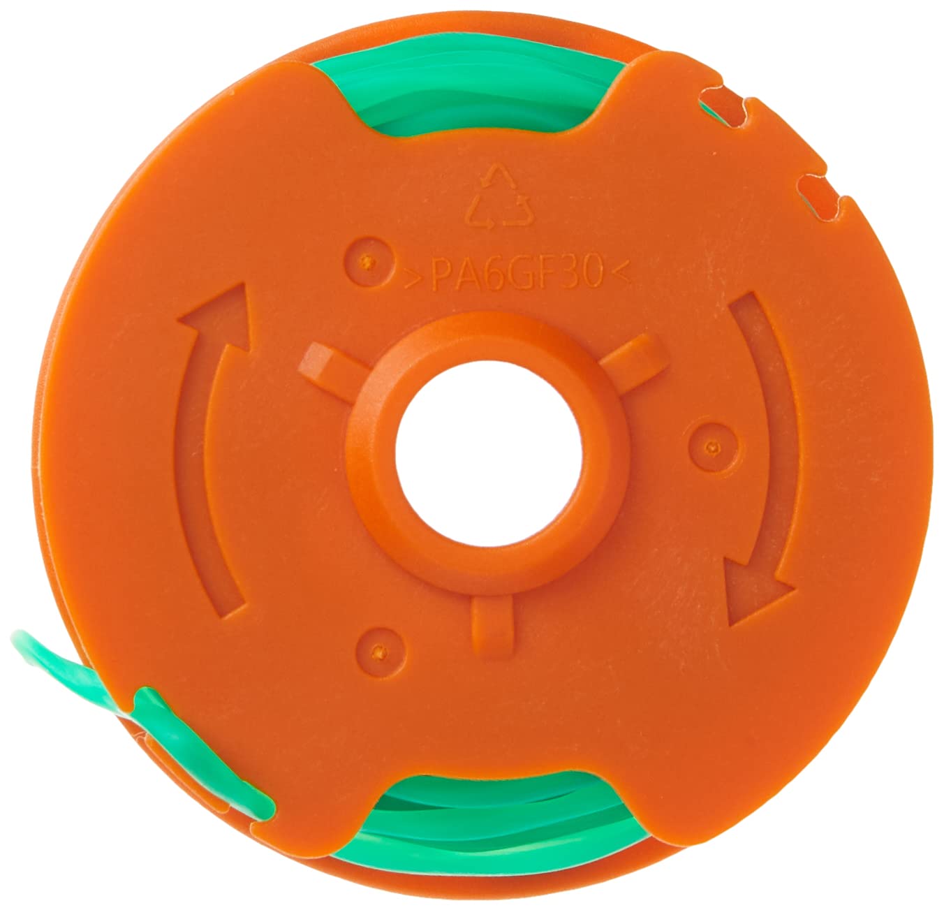 WORX WA0014 20-foot line on a spool illustrates pliable, impact-cushioning performance
