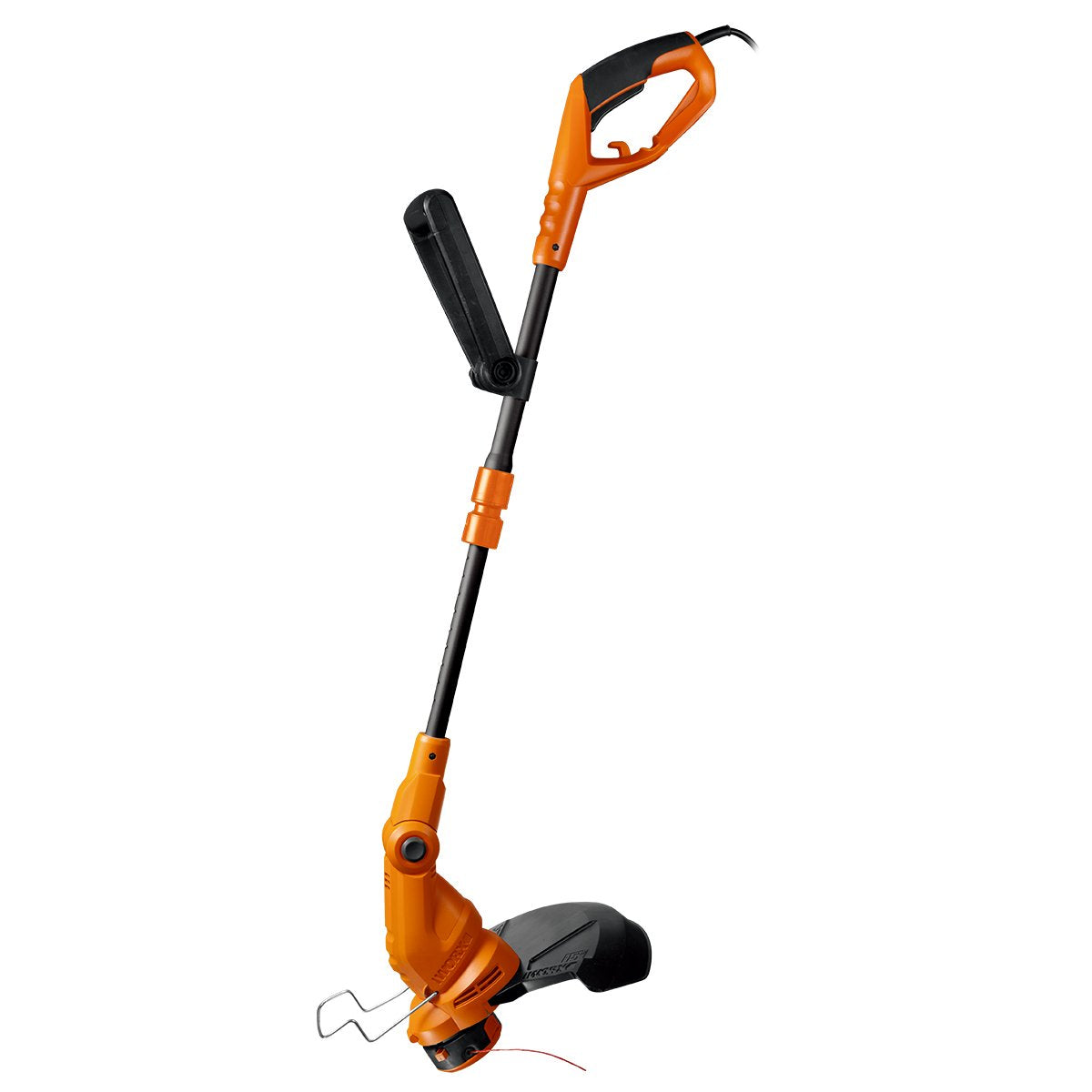 WORX WG119 trimmer-edger angled view for precise edging and trimming