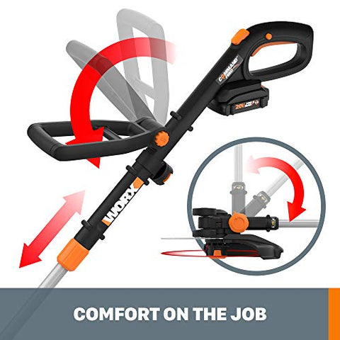 WORX WG170 3-in-1 system switching to edger and mini mower