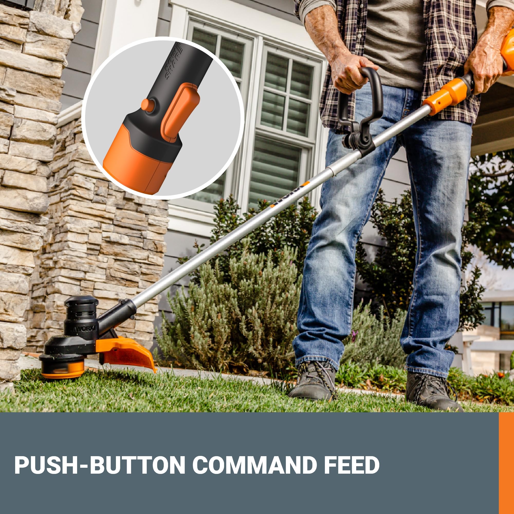 Charger included keeps you ready for back-to-back tasks.