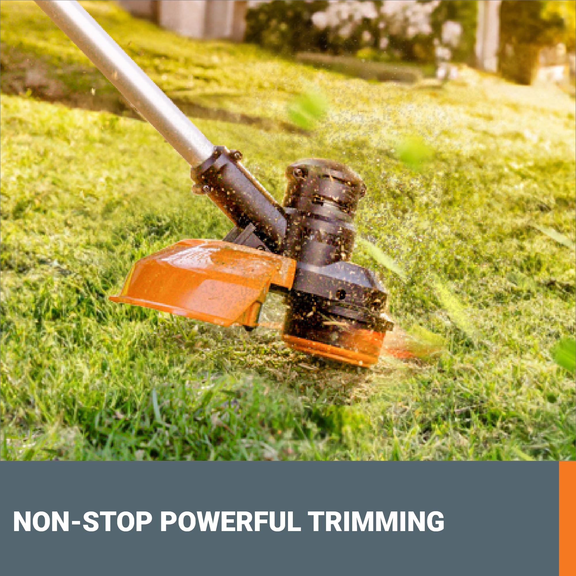 WORX WG183 compatible with WORX battery system for expandable power.