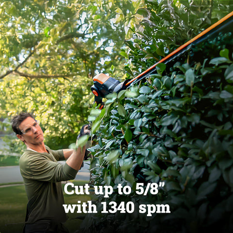 WORX WG252 includes battery and charger for ready-to-go setup.