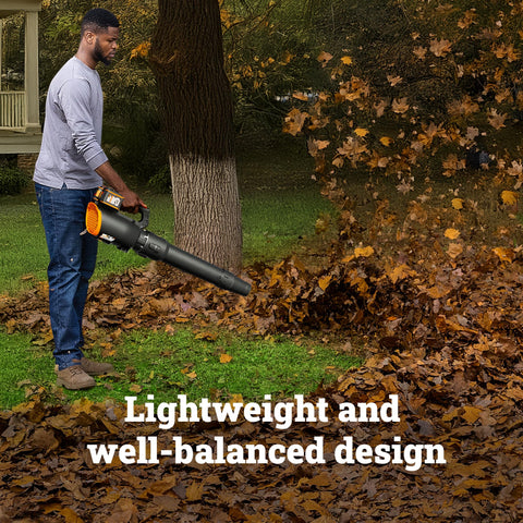 WORX WG582 lightweight, balanced design reduces fatigue