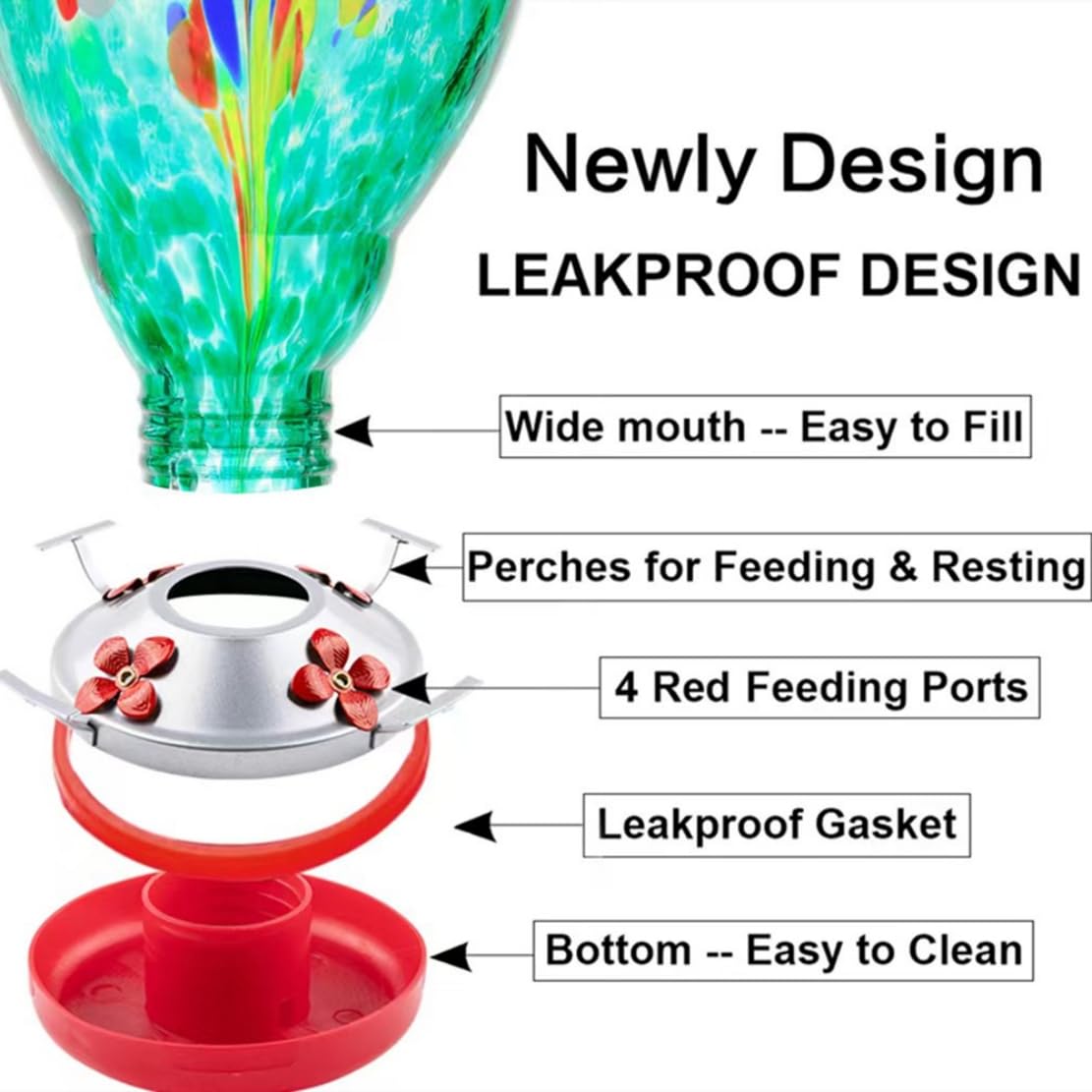 WOSIBO ant moat accessory helps deter ants at nectar