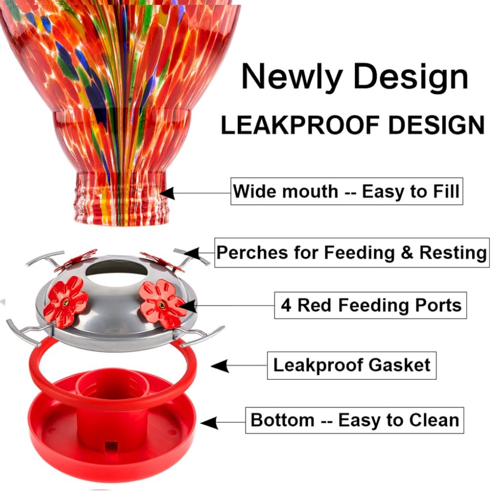 WOSIBO hummingbird feeder hanging hook for easy setup