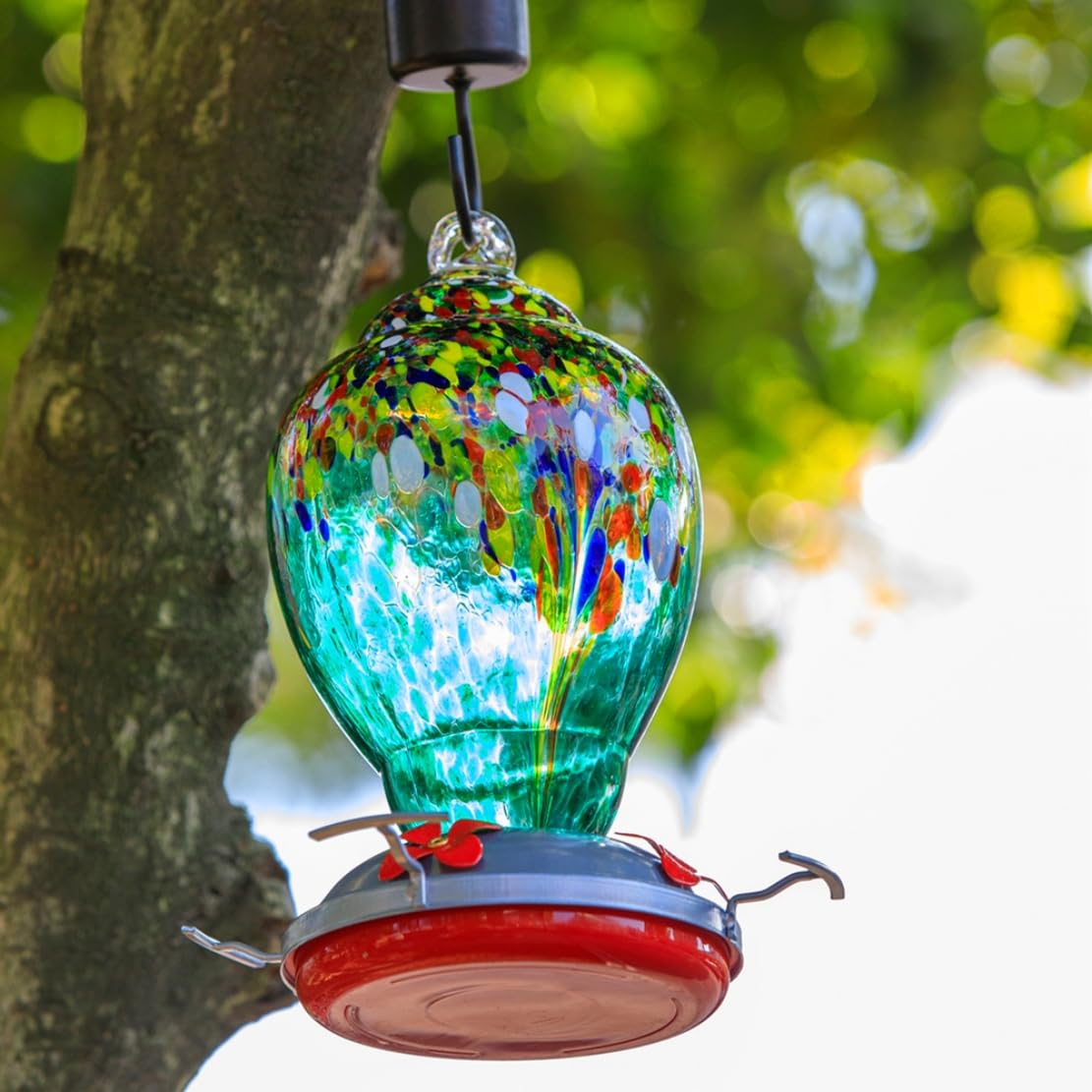 WOSIBO metal hook and rope for easy outdoor hanging