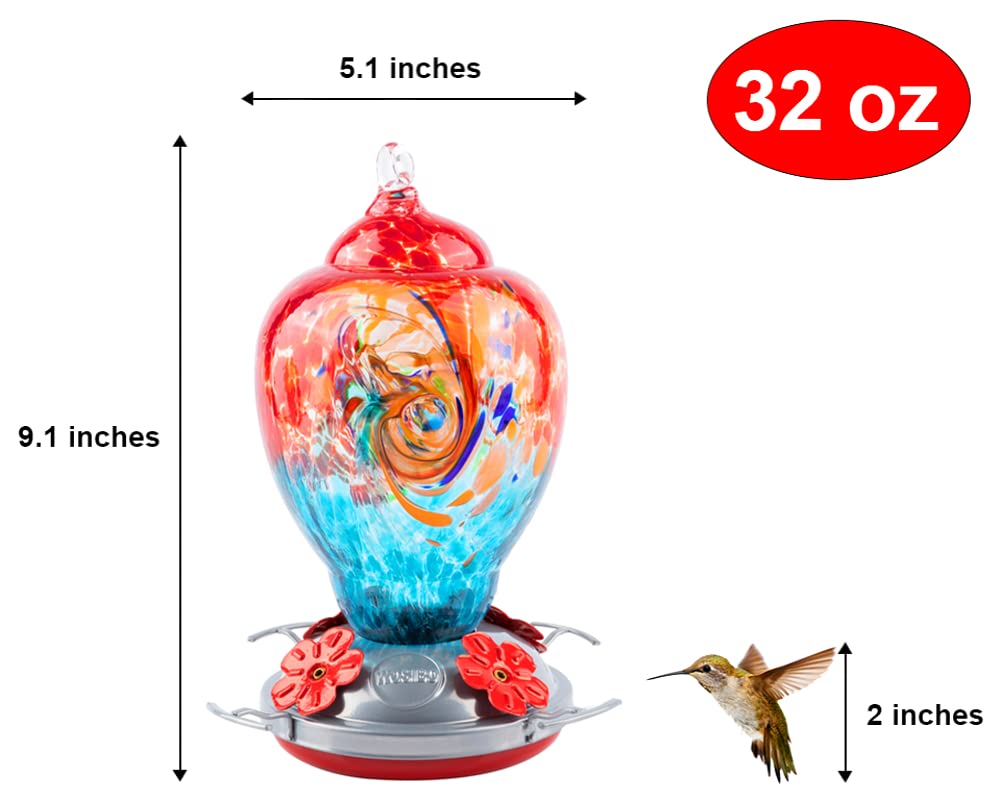 WOSIBO gift-ready hummingbird feeder packaging for bird lovers