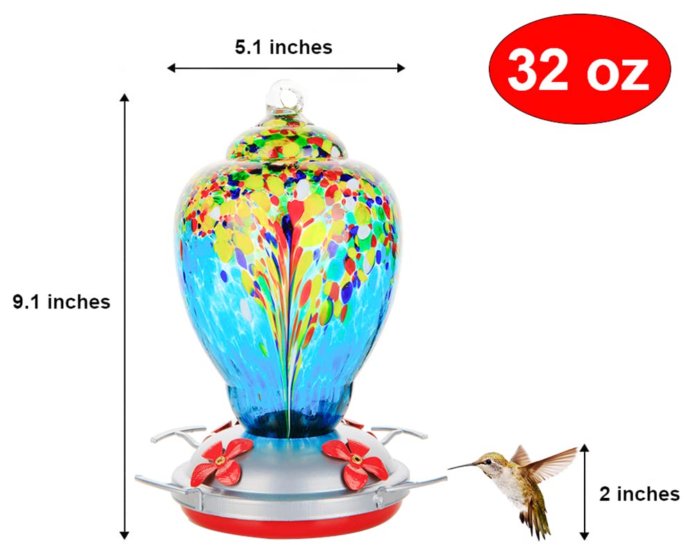 WOSIBO hummingbird feeder packaging showing contents and care card