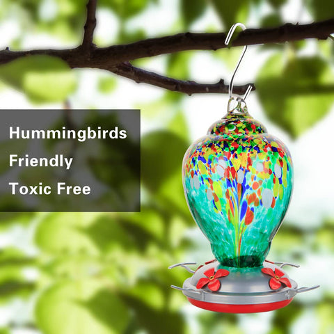 WOSIBO patio decor that doubles as a nectar station