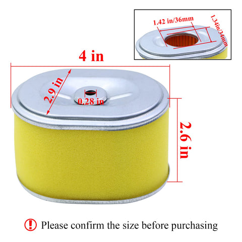 WOTIAN dust-protection multi-layer filter close-up protects intake.