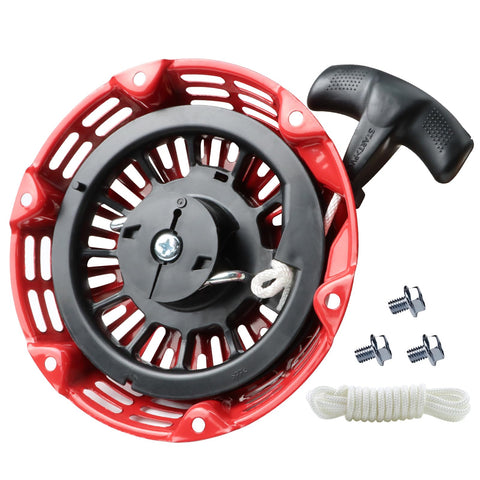 WOTIAN GX160 pull-start front view shows durable recoil housing for reliable starts.