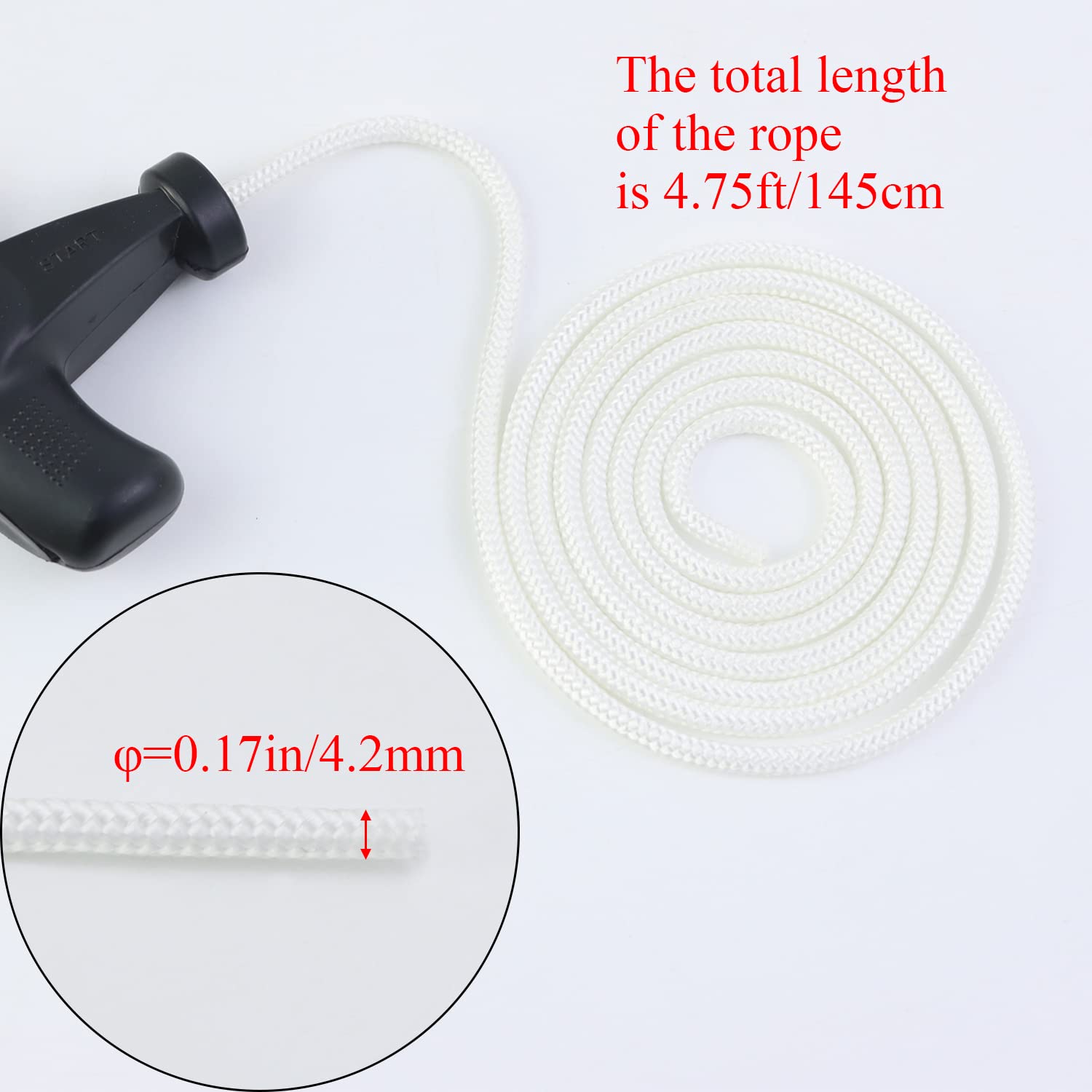 WOTIAN nylon 66 core rope for outdoor durability and longevity